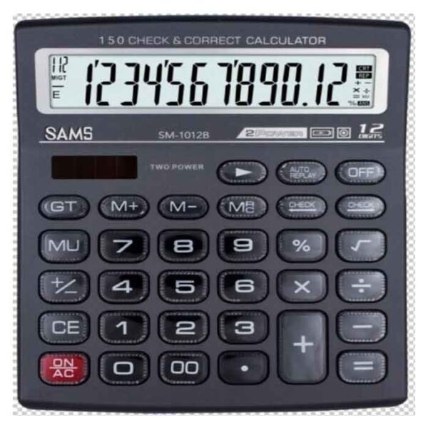 Calculator SAMS SM 1012B Desktop Battery Powered Basic