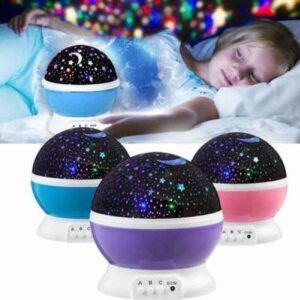 Product details of Romantic Dream Rotating Projection Lamp USB LED Night Light Sky Moon Star Master Projector for Kids Baby Sleep Lighting