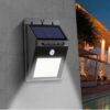 Solar Sensor Wall Light 4 SMD LED 2