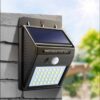 Solar Sensor Wall Light 4 SMD LED 7
