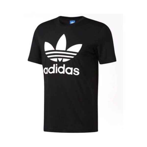 Adidas Black T Shirt Front