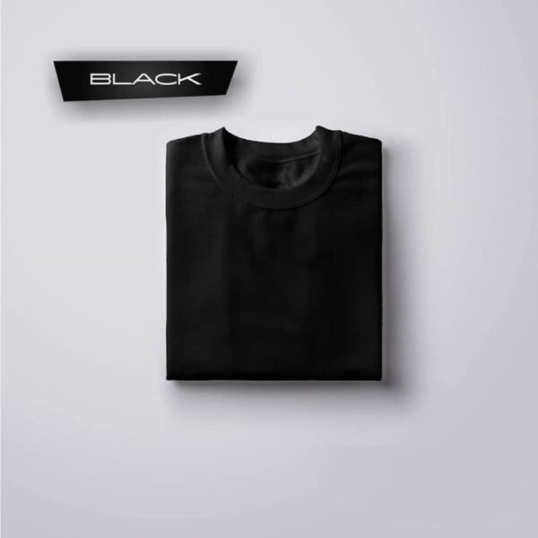 Solid cotton t shirt